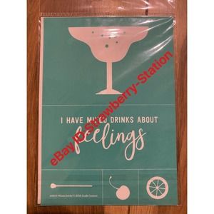 Chalk Couture Silk Screen Transfers Stencil reusable Mixed Drinks feelings drink